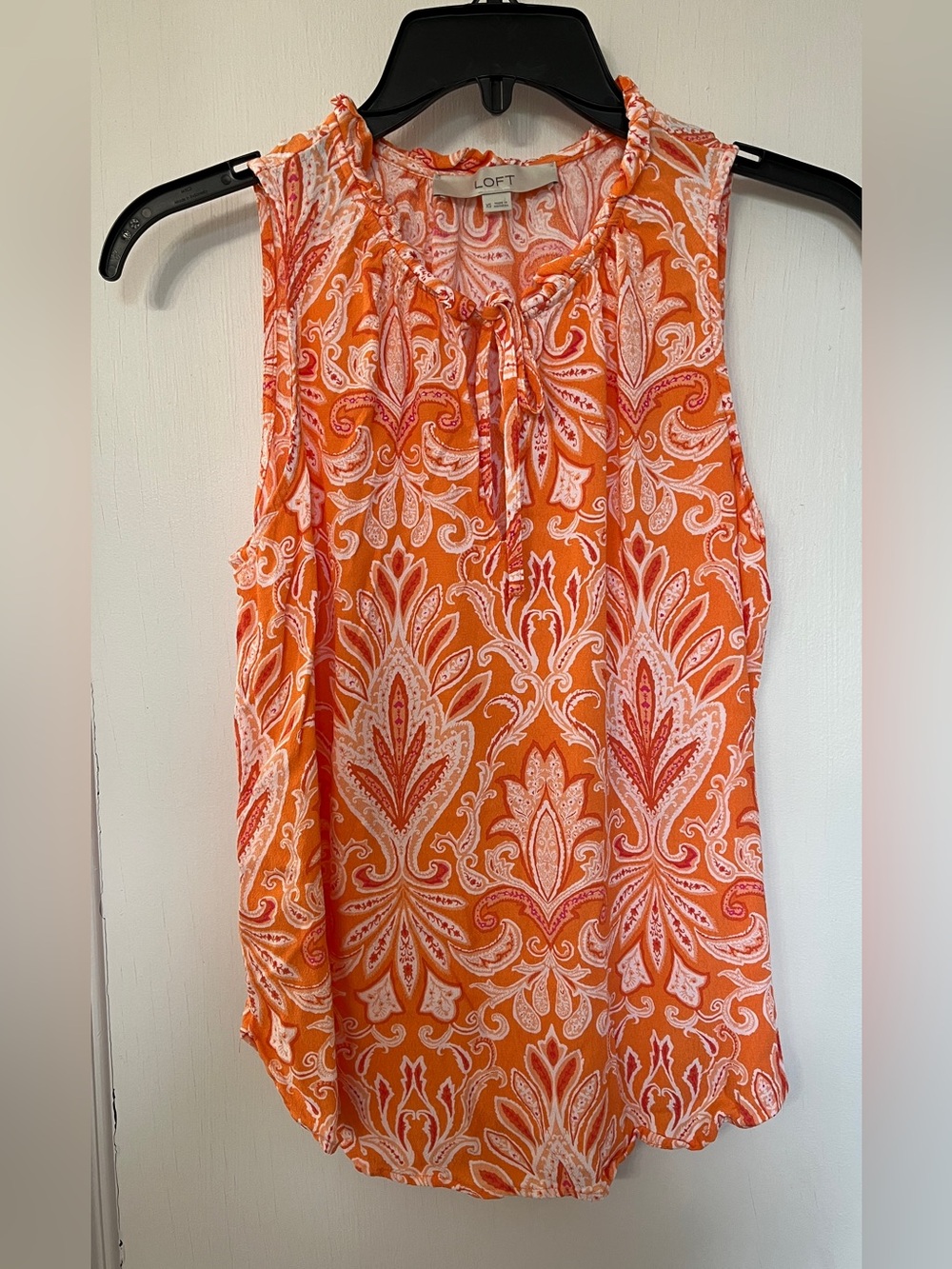 Sleeveless top, Loft, XS